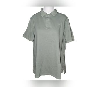 Lauren Ralph Lauren Mens Sage Green Stretch Polo Shirt Big & Tall Sz 2X